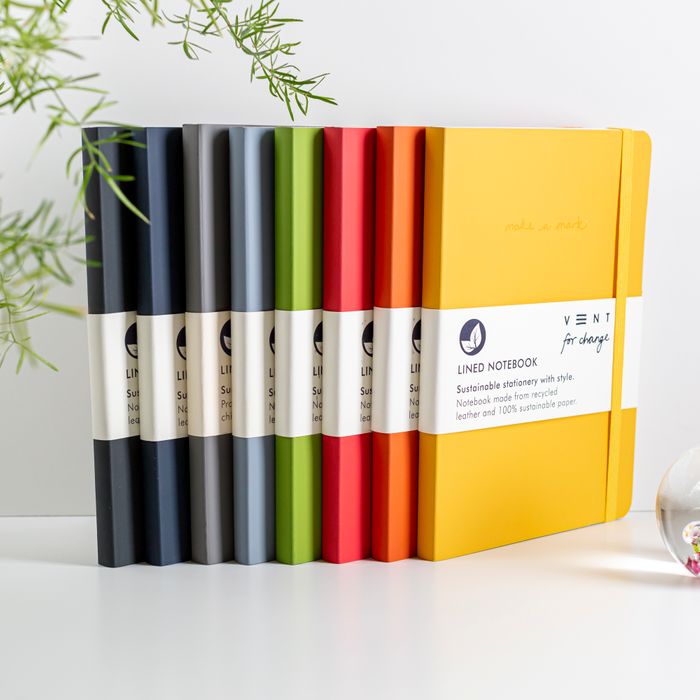 Make a Mark Recycled Leather A5 Notebooks
