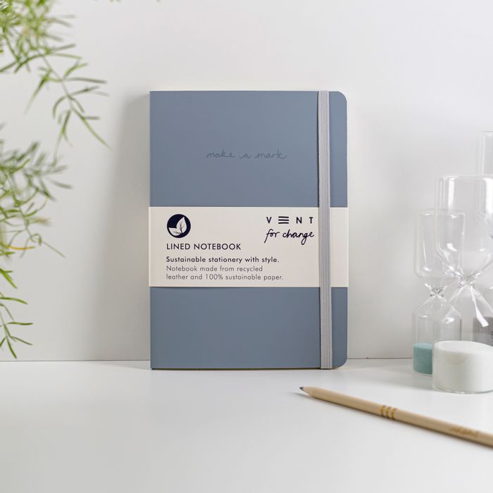 Make a Mark Recycled Leather A5 Notebooks