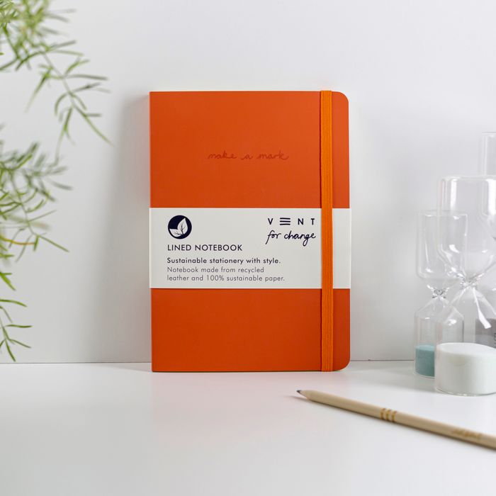 Make a Mark Recycled Leather A5 Notebooks