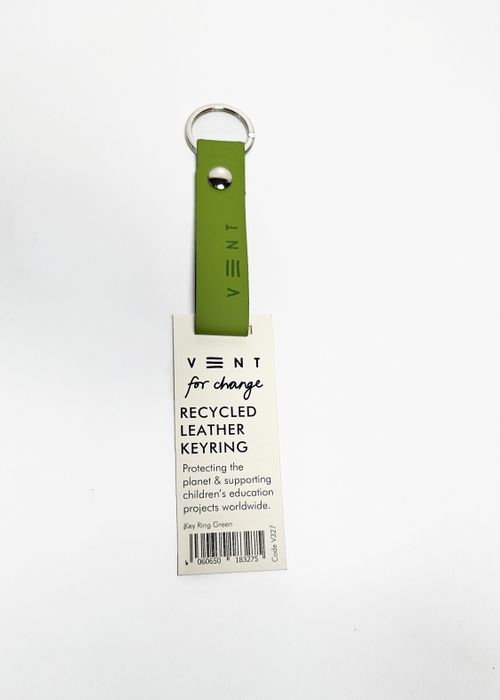 Recycled Leather Keyrings