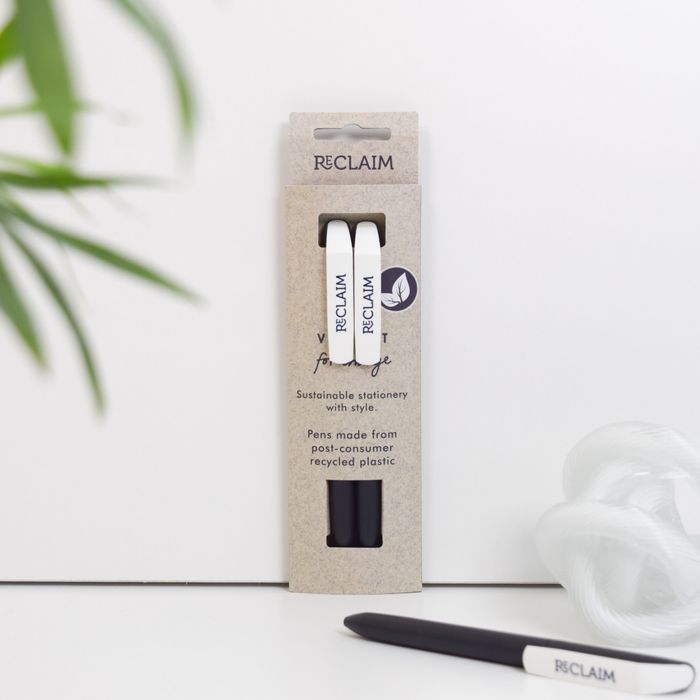 RECLAIM Pack of 2 recycled Pens