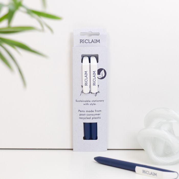 RECLAIM Pack of 2 recycled Pens
