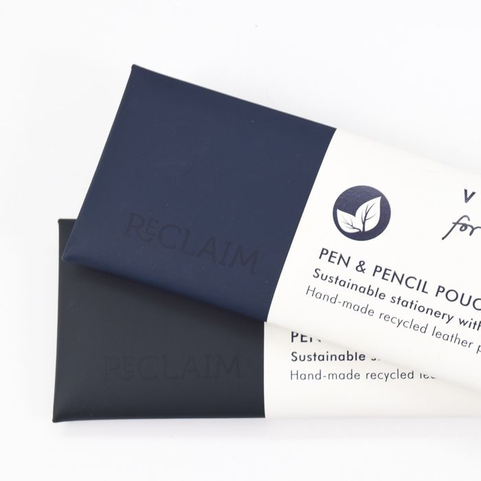 RECLAIM Handmade Recycled Leather Pen/Pencil Pouches