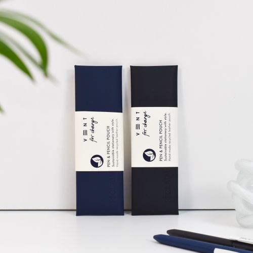 RECLAIM Handmade Recycled Leather Pen/Pencil Pouches