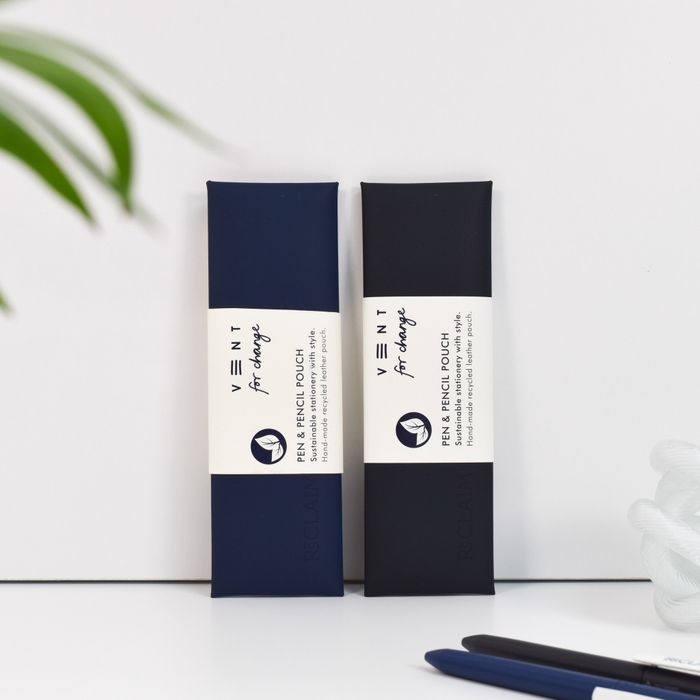 RECLAIM Handmade Recycled Leather Pen/Pencil Pouches