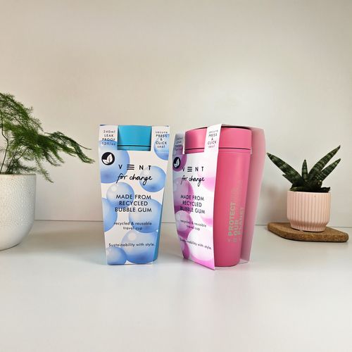 Recycled Bubble Gum Travel Cup