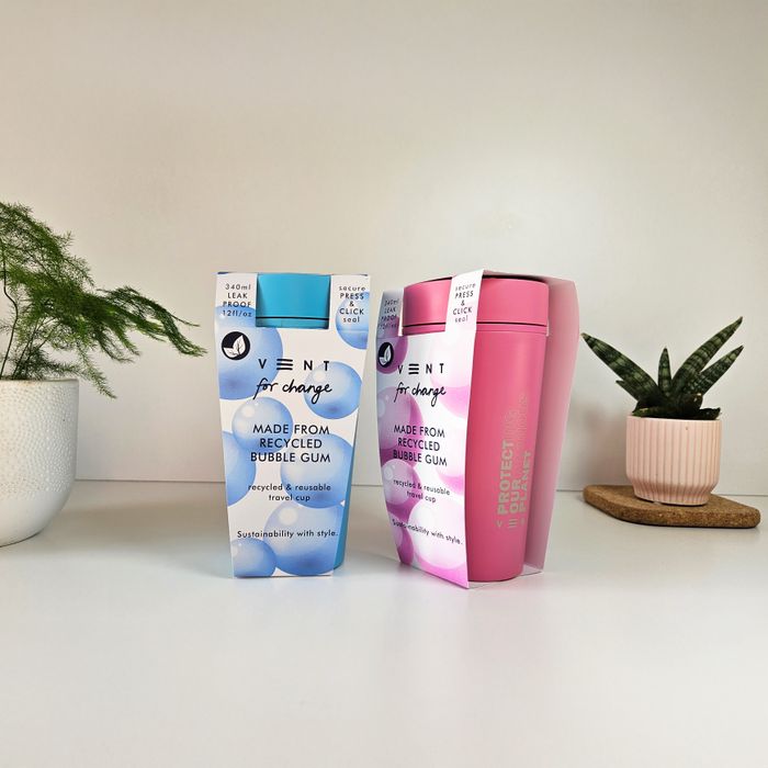 Recycled Bubble Gum Travel Cup