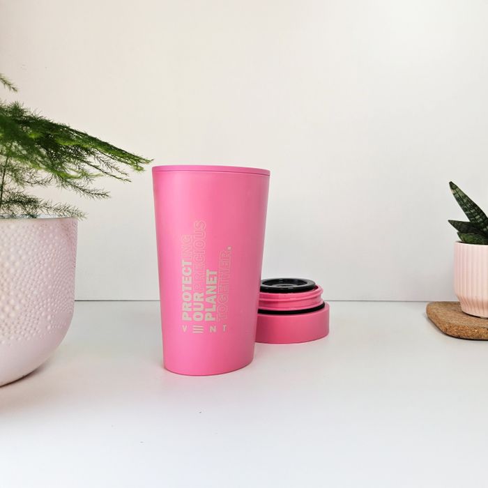 Recycled Bubble Gum Travel Cup