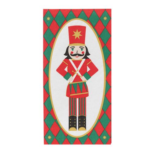Nutcracker Long Lunch Paper Napkins