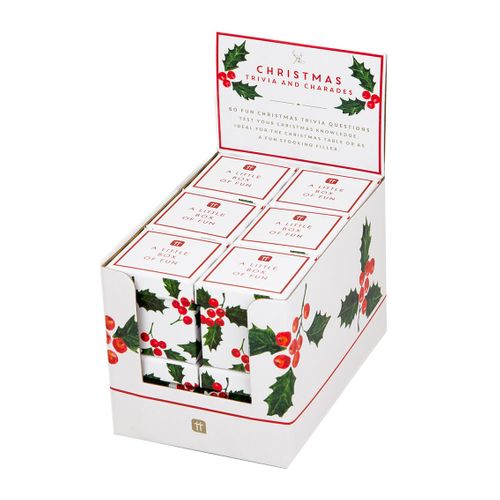 Holly Christmas Trivia And Charades