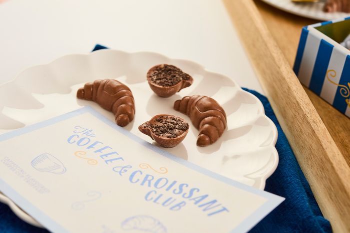 Coffee and Croissant Club Tin of Truffles