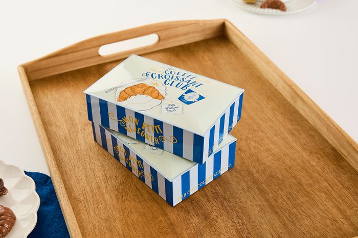 Coffee and Croissant Club Tin of Truffles