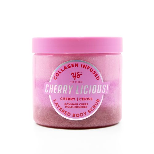 Yes Studio Layered Body Scrub - Cherry
