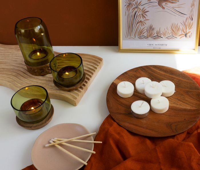 Refillable Soy Tealights