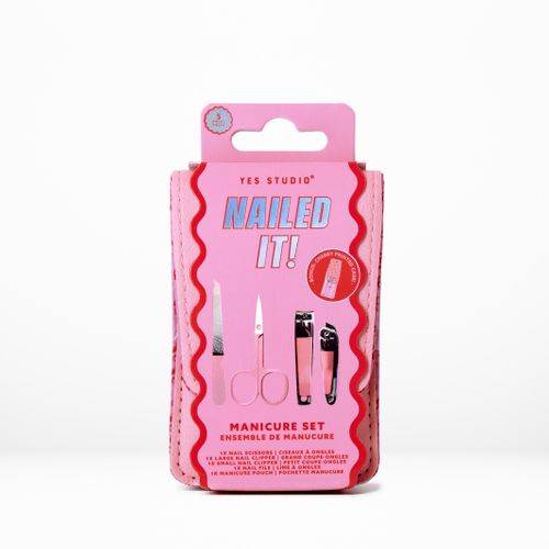 Yes Studio Cherry Print 5pc Manicure Set