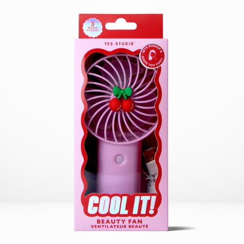 Yes Studio Beauty Fan Cherry Print