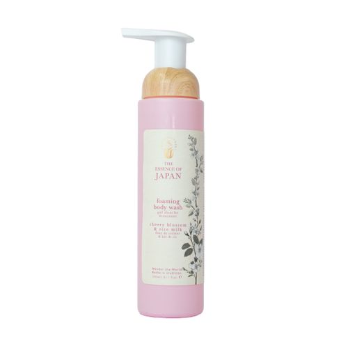 Wanderflower Essence of Japan Foaming Body Wash