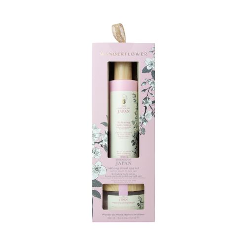 Wanderflower Essence of Japan Bathing Ritual Gift Set 