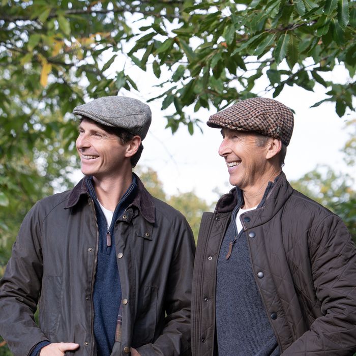 ZH014 Harris Tweed 'Highland' Flat Cap