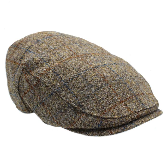 ZH014 Harris Tweed 'Highland' Flat Cap