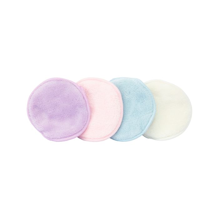 Erase Your Face Colourful Makeup Removing Pads 4pk