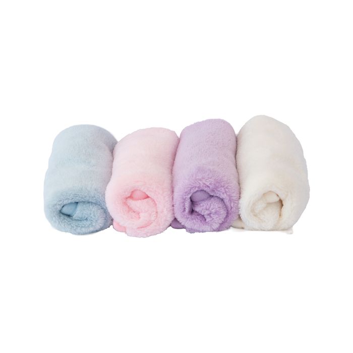Erase Your Face Makeup Removing Cloths 4pk - Bright