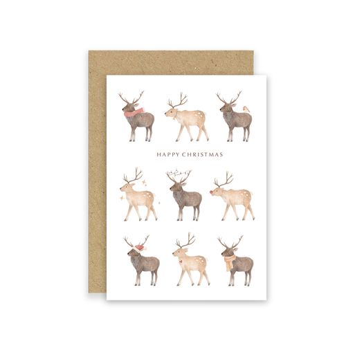 NEW Christmas Card - Reindeer