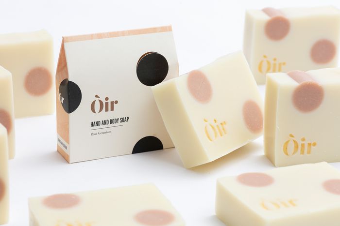 Rose geranium hand & body soap