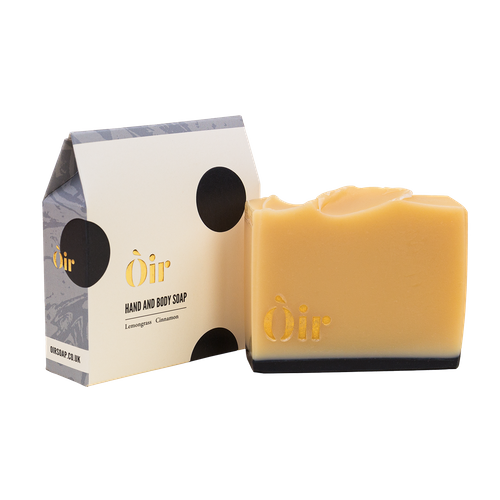 Cinnamon, lemongrass hand & body soap