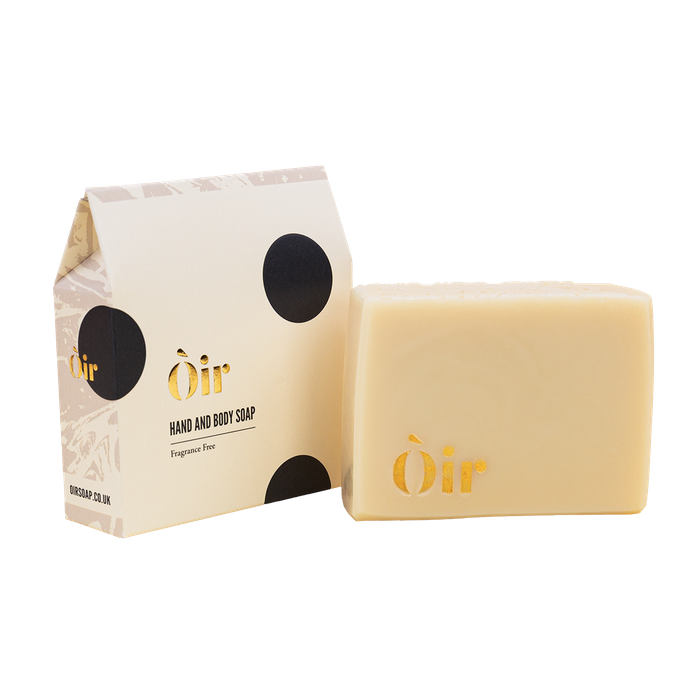 Fragrance free hand & body soap