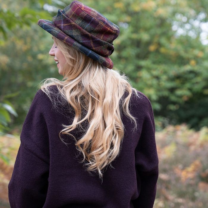 Ladies Harris Tweed Hat Collection