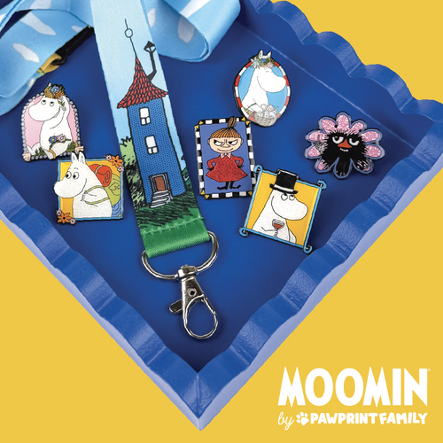 Moomin Blind Box Glitter Pin Badge