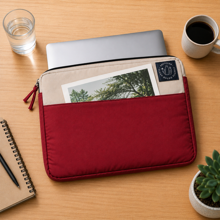 Recycled Ocean Bound Plastic Laptop case