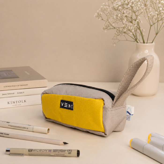 Recycled Ocean Bound Plastic Pencil Case