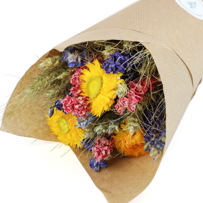 Colourful Dried Flower Bouquet