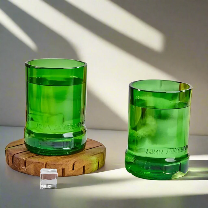 Jameson Upcycled Drinking Glass