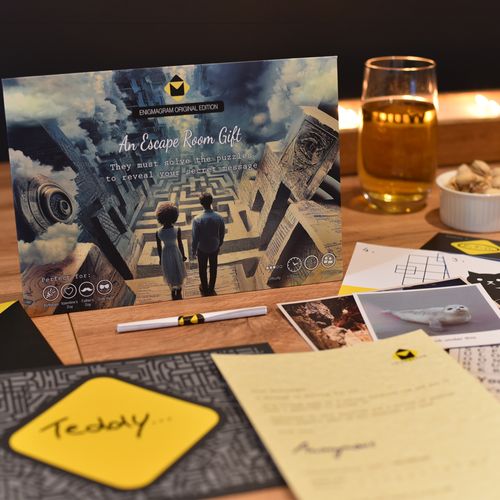 The Enigmagram: A Puzzle Game Greeting Card