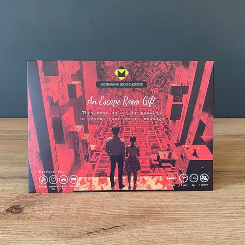 The Enigmagram 2nd Ed: A Puzzle Game Greeting Card