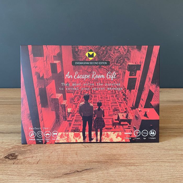 The Enigmagram 2nd Ed: A Puzzle Game Greeting Card