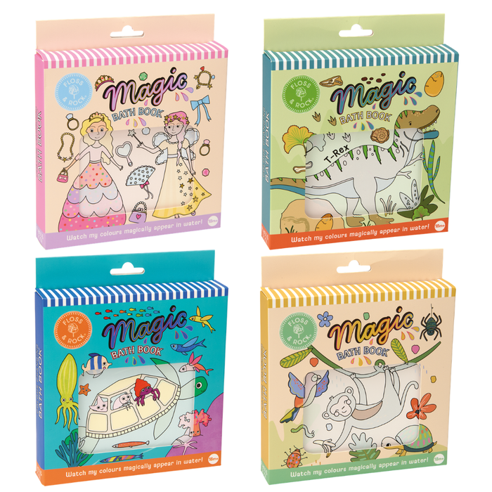 Magic Colour Bath Book
