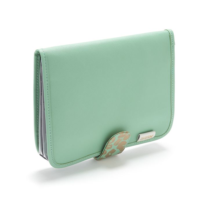 'Kate' Hanging Beauty Bag in Leopard Jade