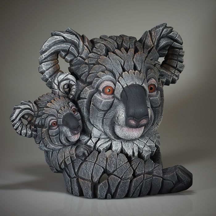 Edge Sculpture - Koala and Joey Bust