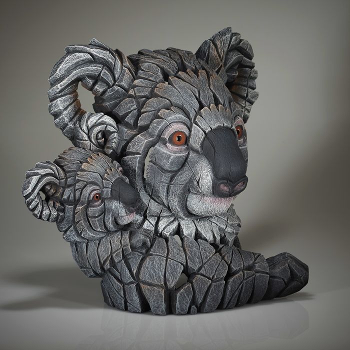 Edge Sculpture - Koala and Joey Bust