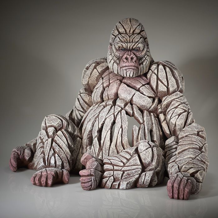 Edge Sculpture - Sitting Gorilla