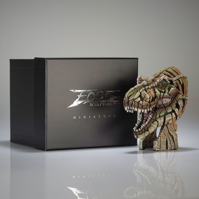Edge Sculpture - Miniature T-Rex Bust