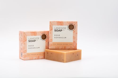 Rose Geranium Soap Bar