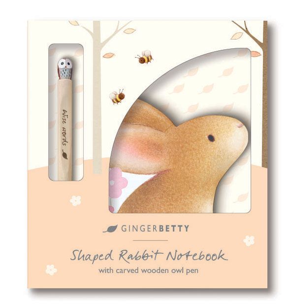 Shaped Notebooks and Carved Wooden Pen gift sets