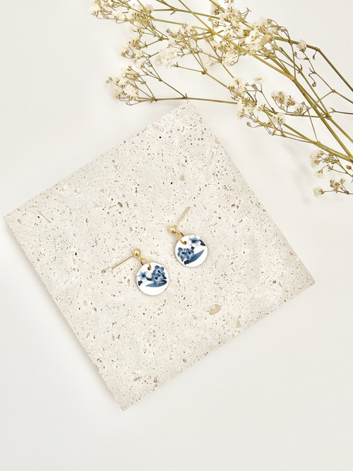 Blue China No. 6 Earrings