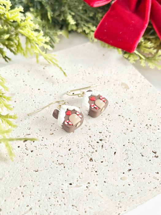 Gingerbread House Earrings