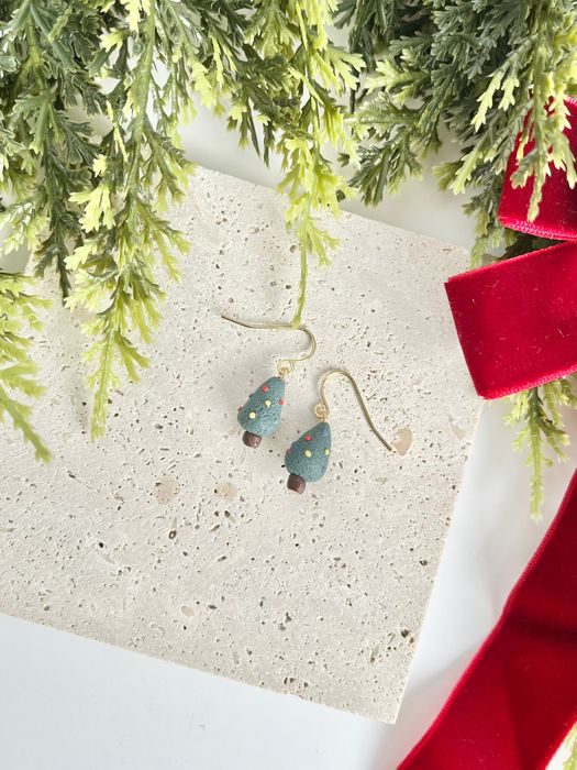 Christmas Tree Earrings